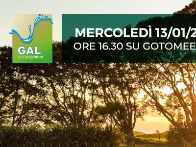 Presentazione su Gotomeeting delle Misure 6.2.1 e 4.1.1 a sostegno degli investimenti nelle zone agricole e nella creazione e sviluppo di attività extra-agricole nelle zone rurali